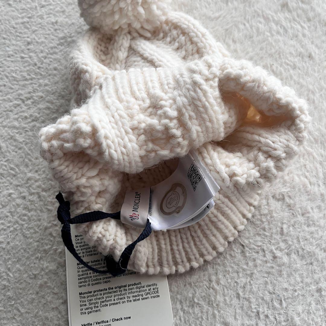新品未使用✨MONCLER モンクレール　 ニット帽　ニットキャップ　ビーニー