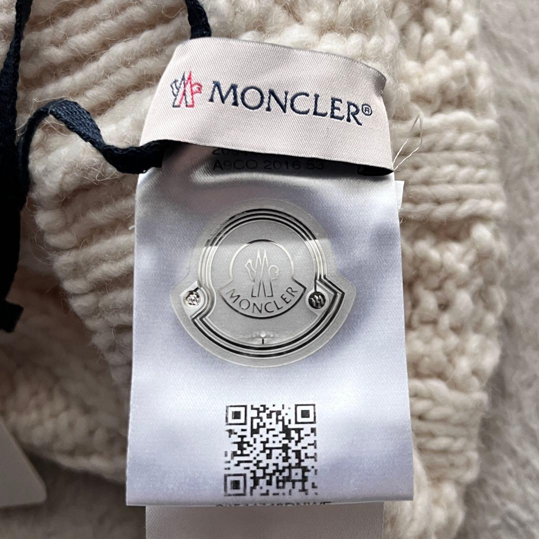 新品未使用✨MONCLER モンクレール　 ニット帽　ニットキャップ　ビーニー