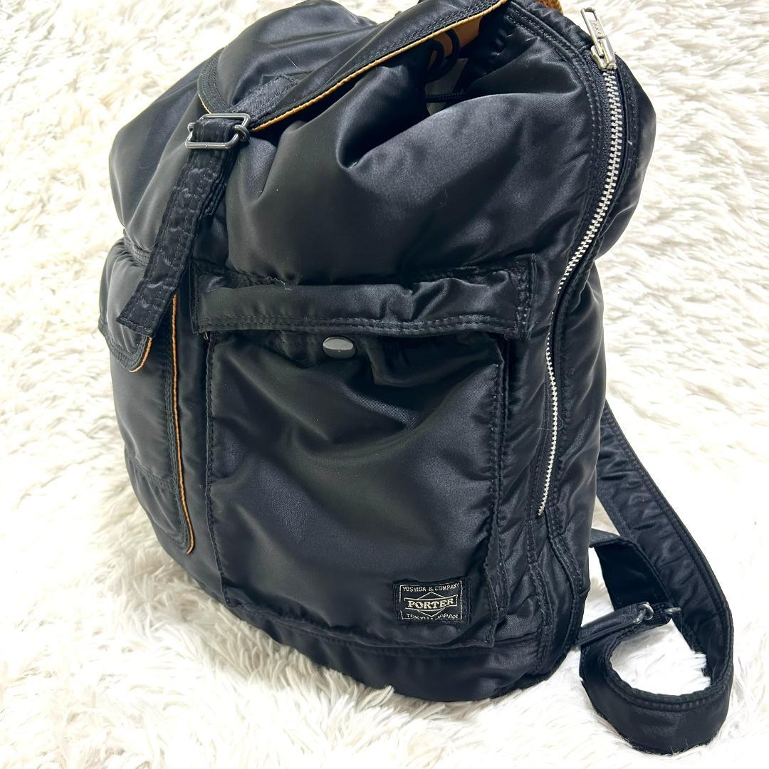 ポーター　POTER　リュック　バックパック　タンカー　ナイロン　黒　吉田かばん