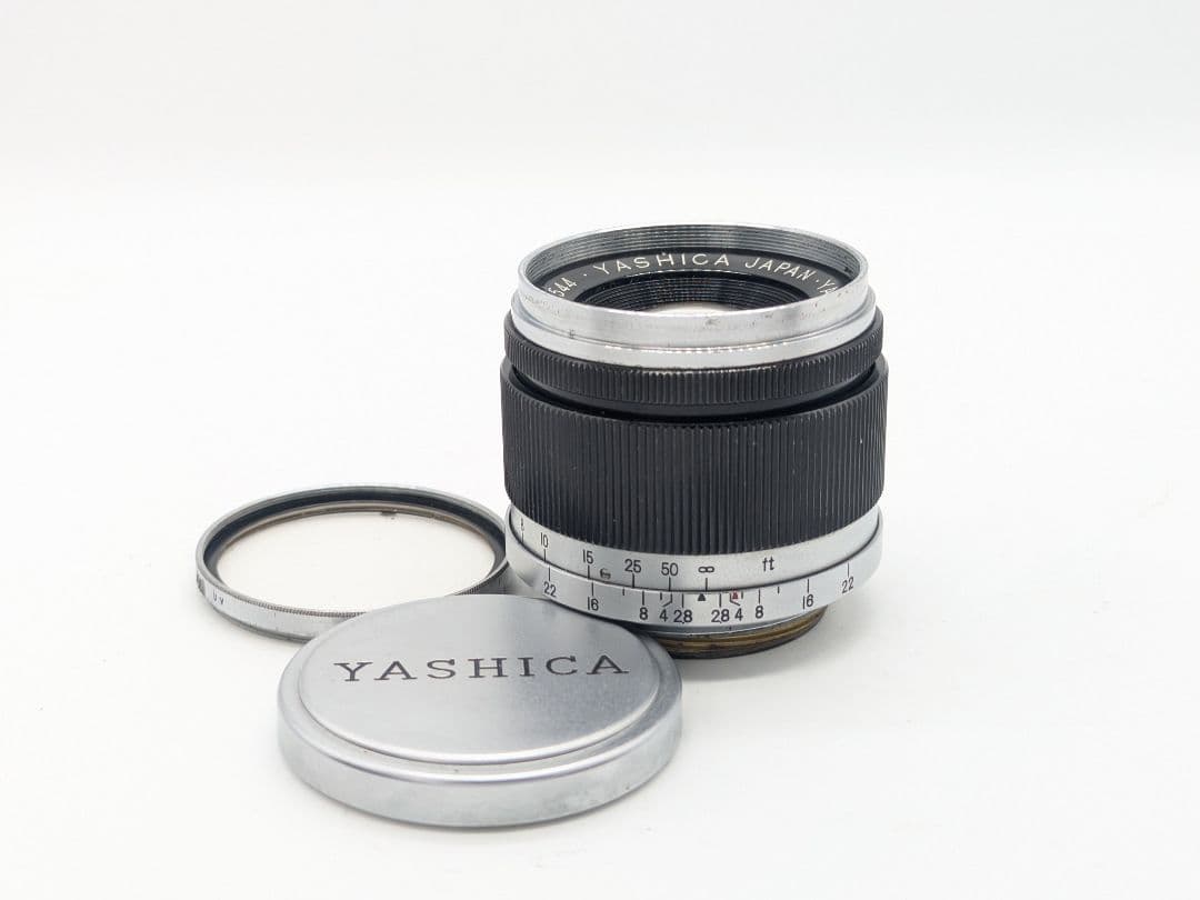 外観美品！YASHICA YASHIKOR 5cm F2.8 オールドレンズ