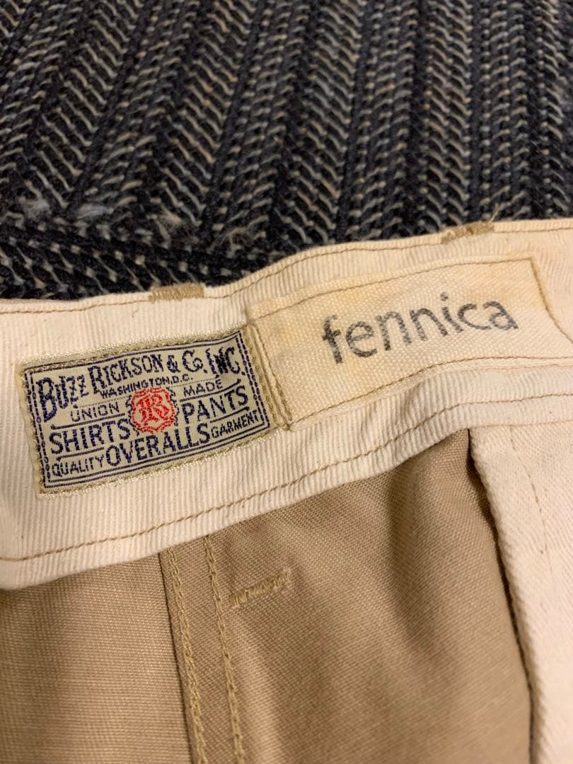新品 Buzz Rickson fennica別注 ミリタリーチノ 28 日本製