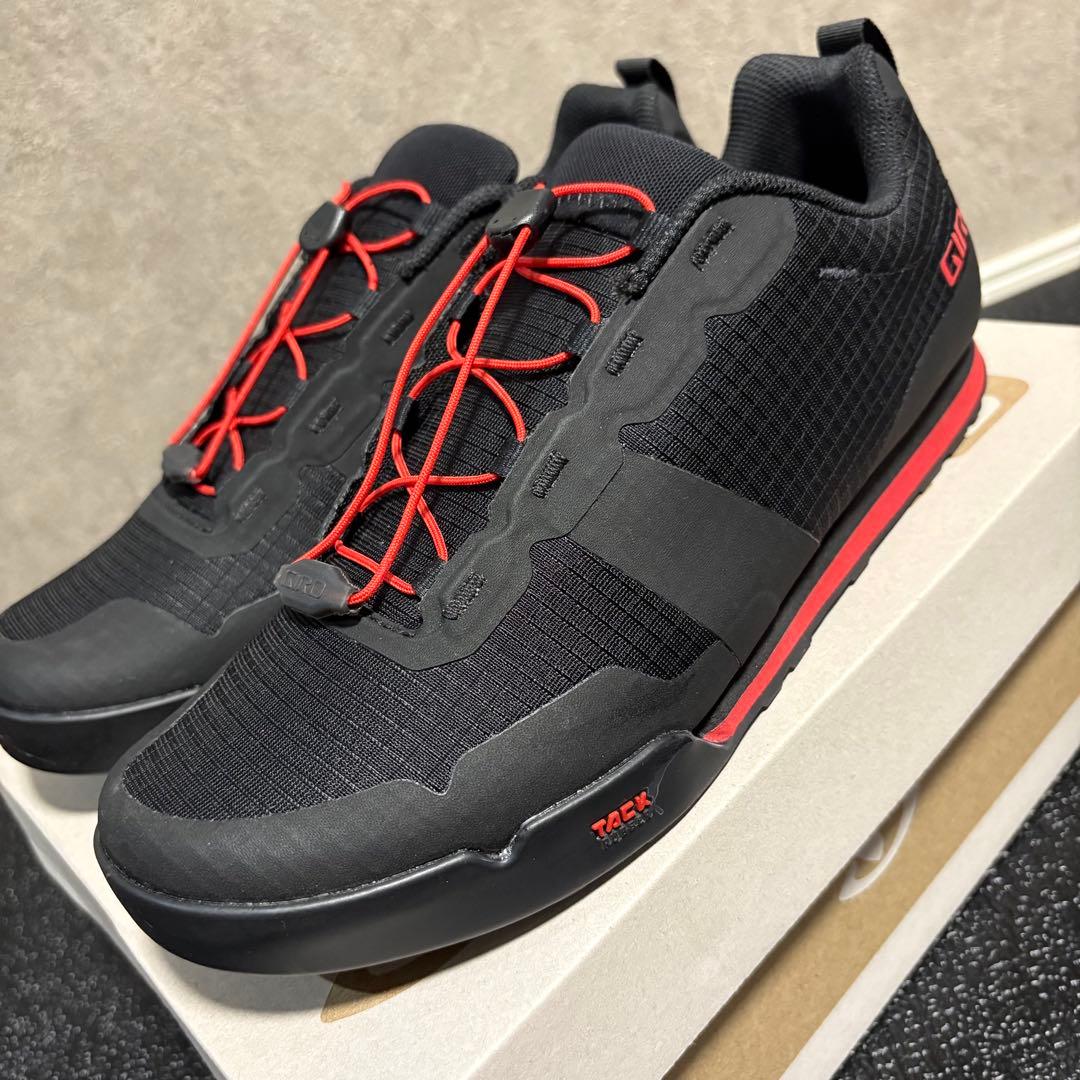 美品GIRO TRACKER FASTLACE 42 サイクリングシューズ