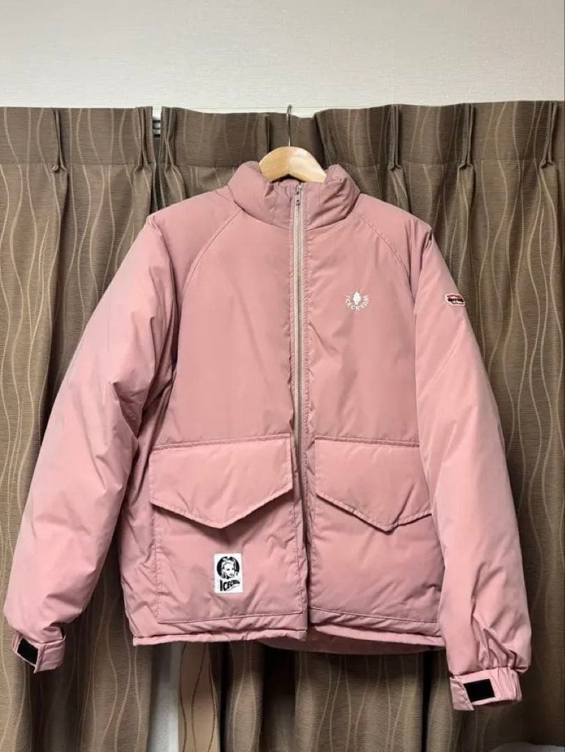 ICE CREAM ダウンジャケット ピンク