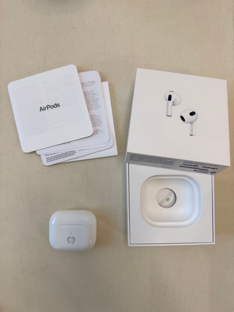 AirPods 第3世代 MagSafe充電ケース付き 刻印あり 箱・説明書あり