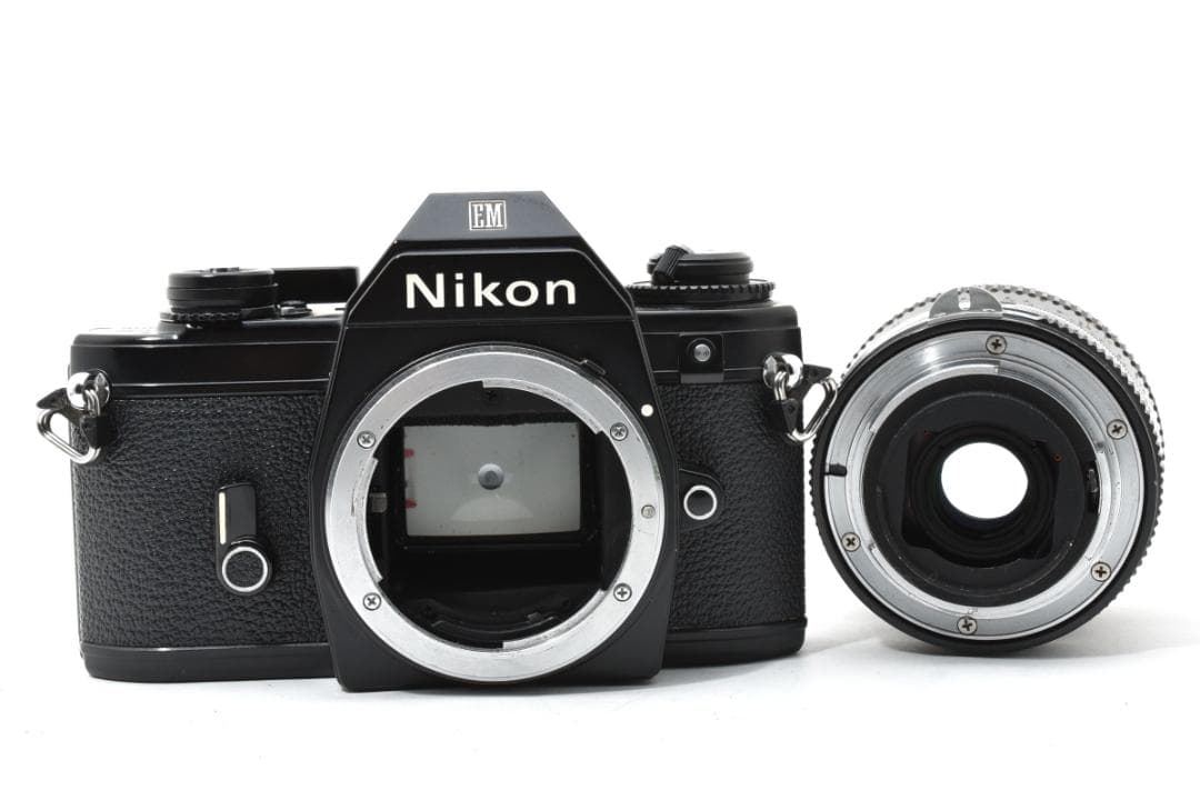 ニコン EM＋Micro NIKKOR 55mm F3.5 カメラ レンズ