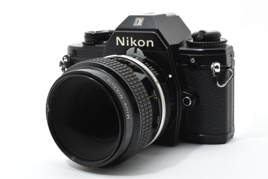 ニコン EM＋Micro NIKKOR 55mm F3.5 カメラ レンズ