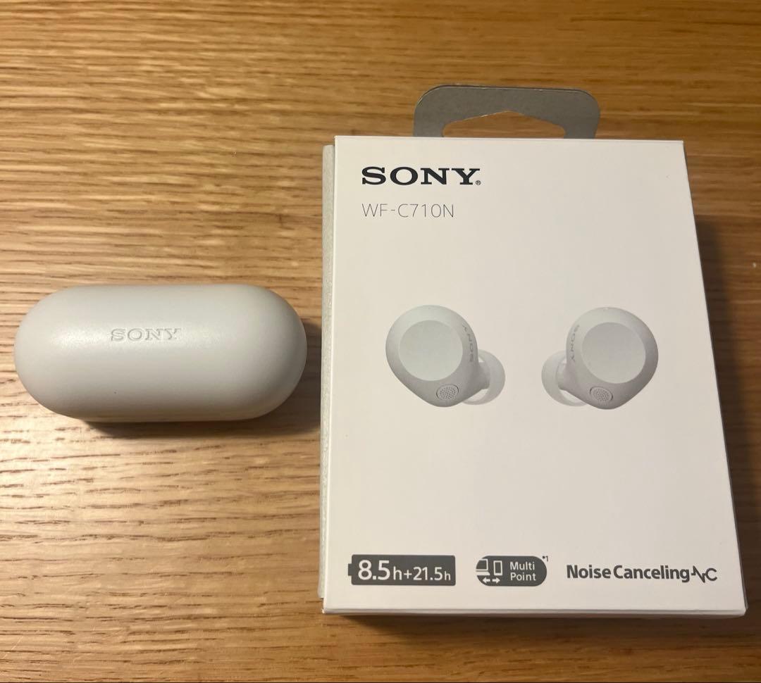 SONY WF-C710N ワイヤレスイヤホン ホワイト