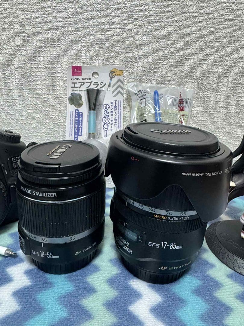 Canon 60D デジタル一眼レフカメラ EF-Sレンズ2本付き