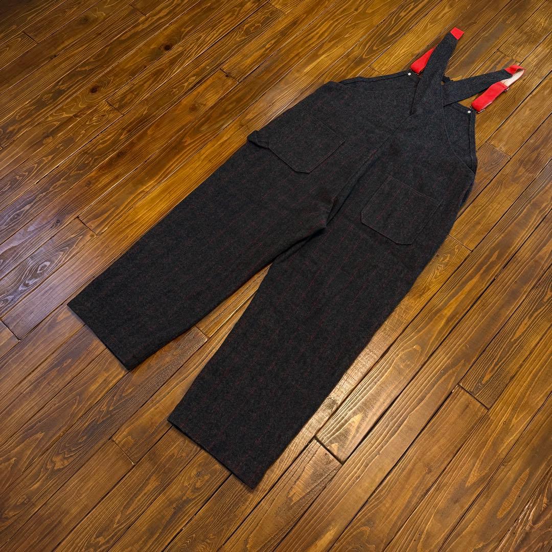 USA製‼︎【Woolrich ウールリッチ】ウールオーバーオール XL