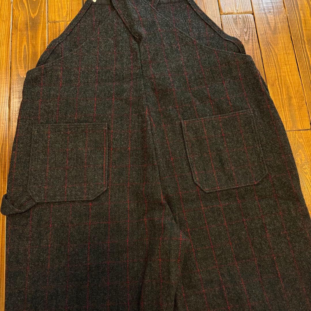 USA製‼︎【Woolrich ウールリッチ】ウールオーバーオール XL