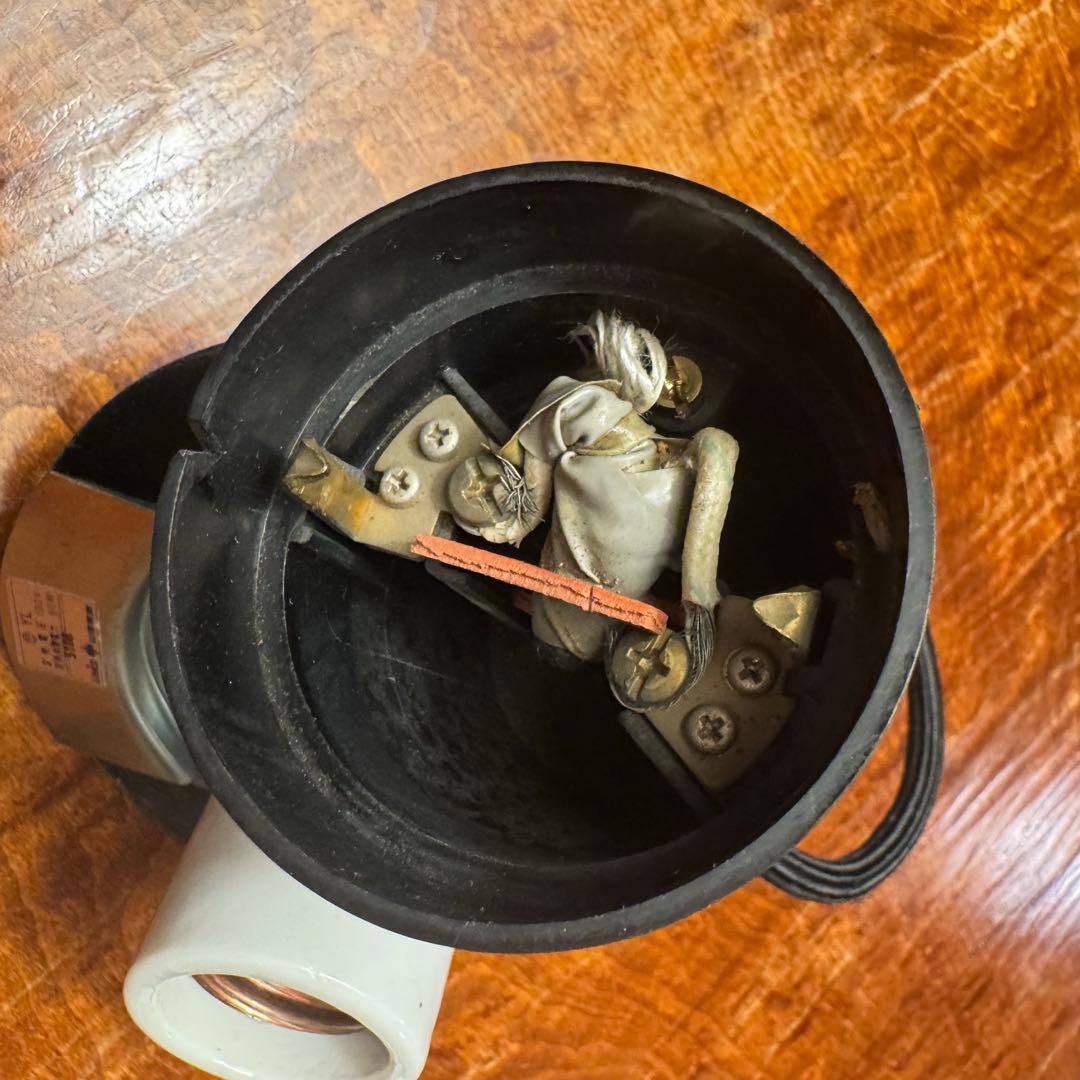 希少★昭和★レトロ★中古★糸巻きがらす★山田照明★ペンダントライト★ランプ