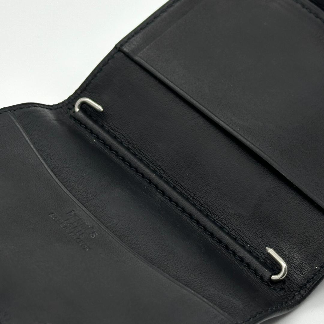 【極美品】HERMES エルメス　アジェンダ PM　ブラック カバー