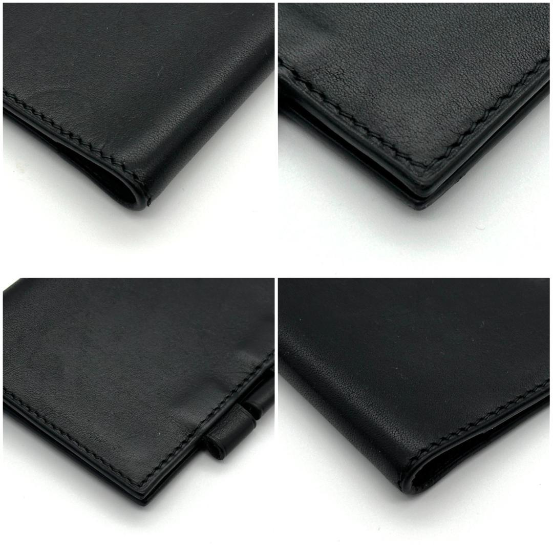 【極美品】HERMES エルメス　アジェンダ PM　ブラック カバー