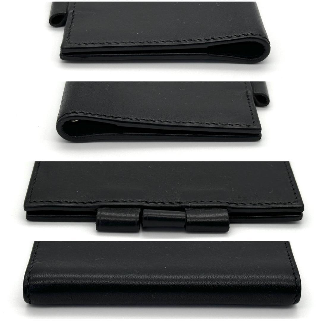 【極美品】HERMES エルメス　アジェンダ PM　ブラック カバー