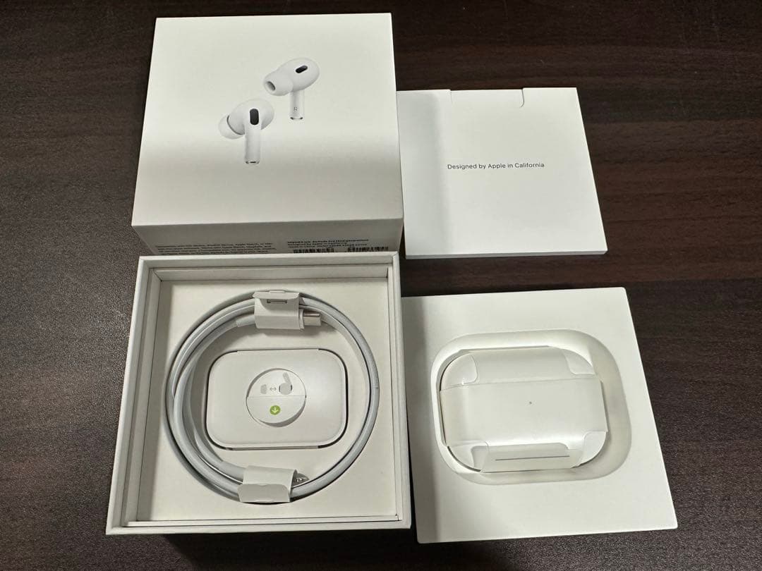 AirPods Pro2 、未使用純正ケーブル付き