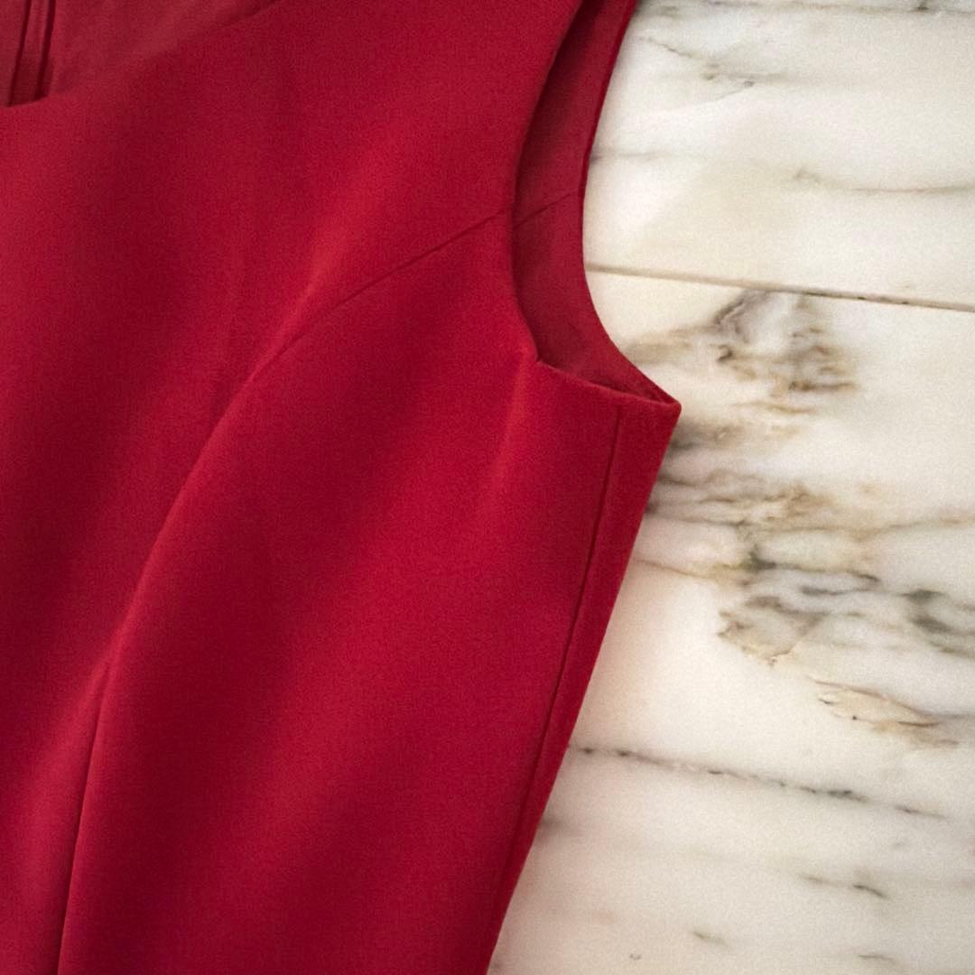 Rene ルネ　赤ワンピース　34 美品❣️