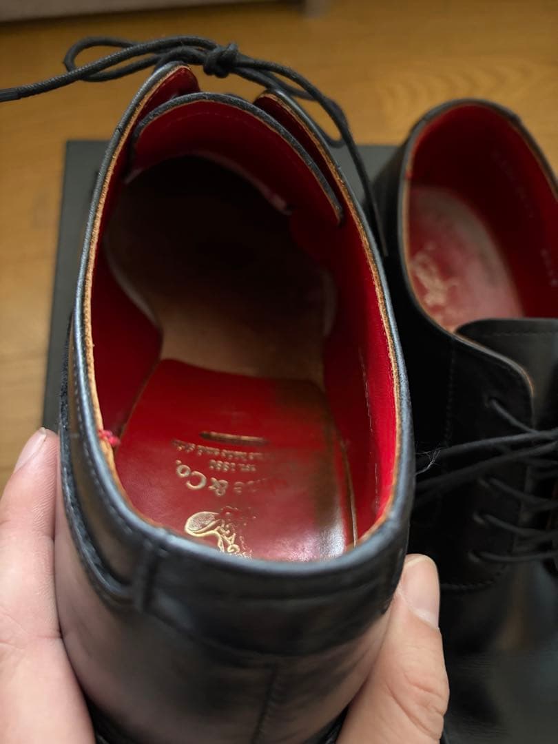 REGAL shoe&co リーガル Ｕチップ 革靴 25.5