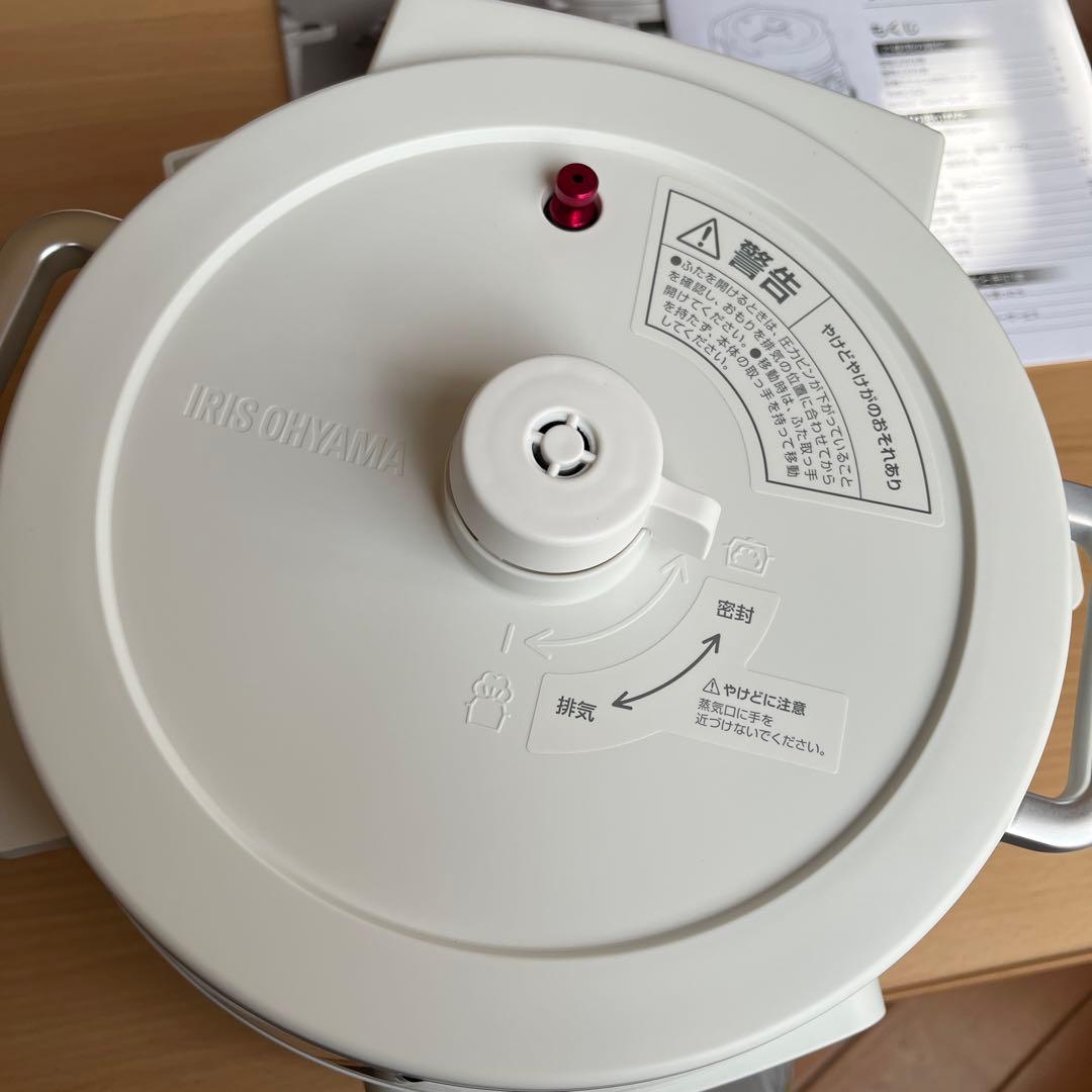 【未使用品】IRIS OHYAMA 電気圧力鍋 アイリスオーヤマ