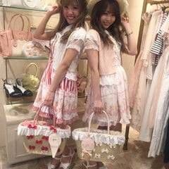 リズリサ　トゥララ　姫 アイスクリームチャームかごバッグ