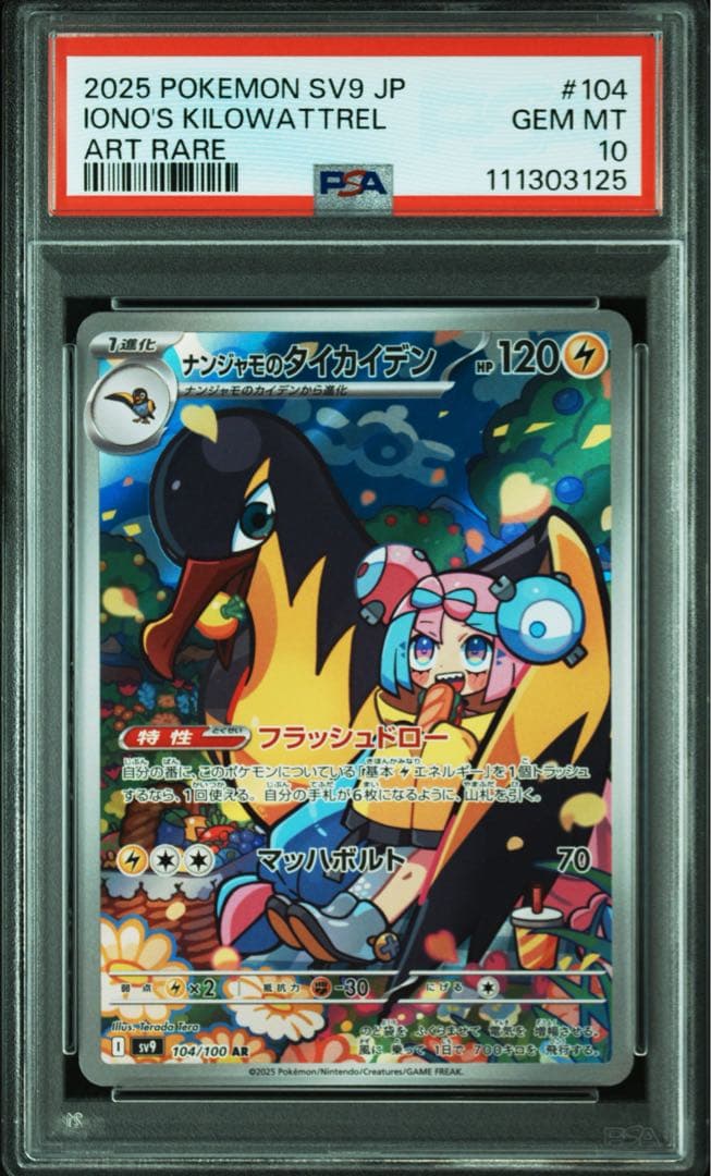 バトルパートナーズ ナンジャモのカイデン タイカイデン PSA10連番