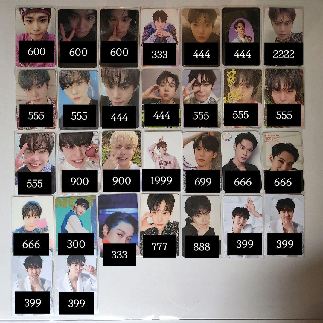 nct127 ドヨン トレカ まとめ売り