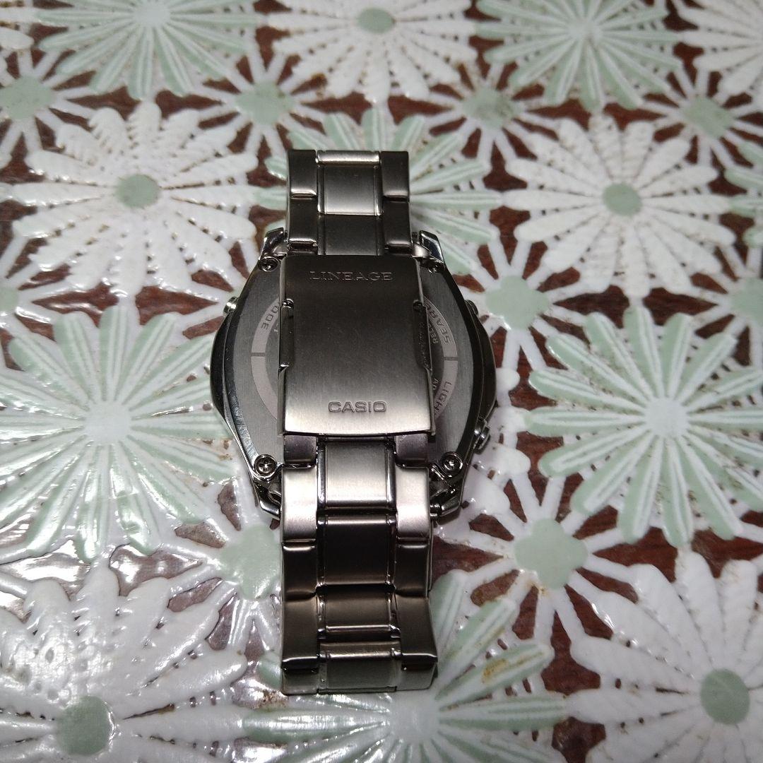 極美品　サファイアガラス　軽量チタン　カシオ LCW-M100TSE-7A2JF
