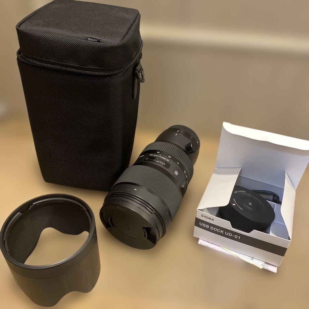 SIGMA 50-100mm f1.8 キャノン用　キャリングケース付き