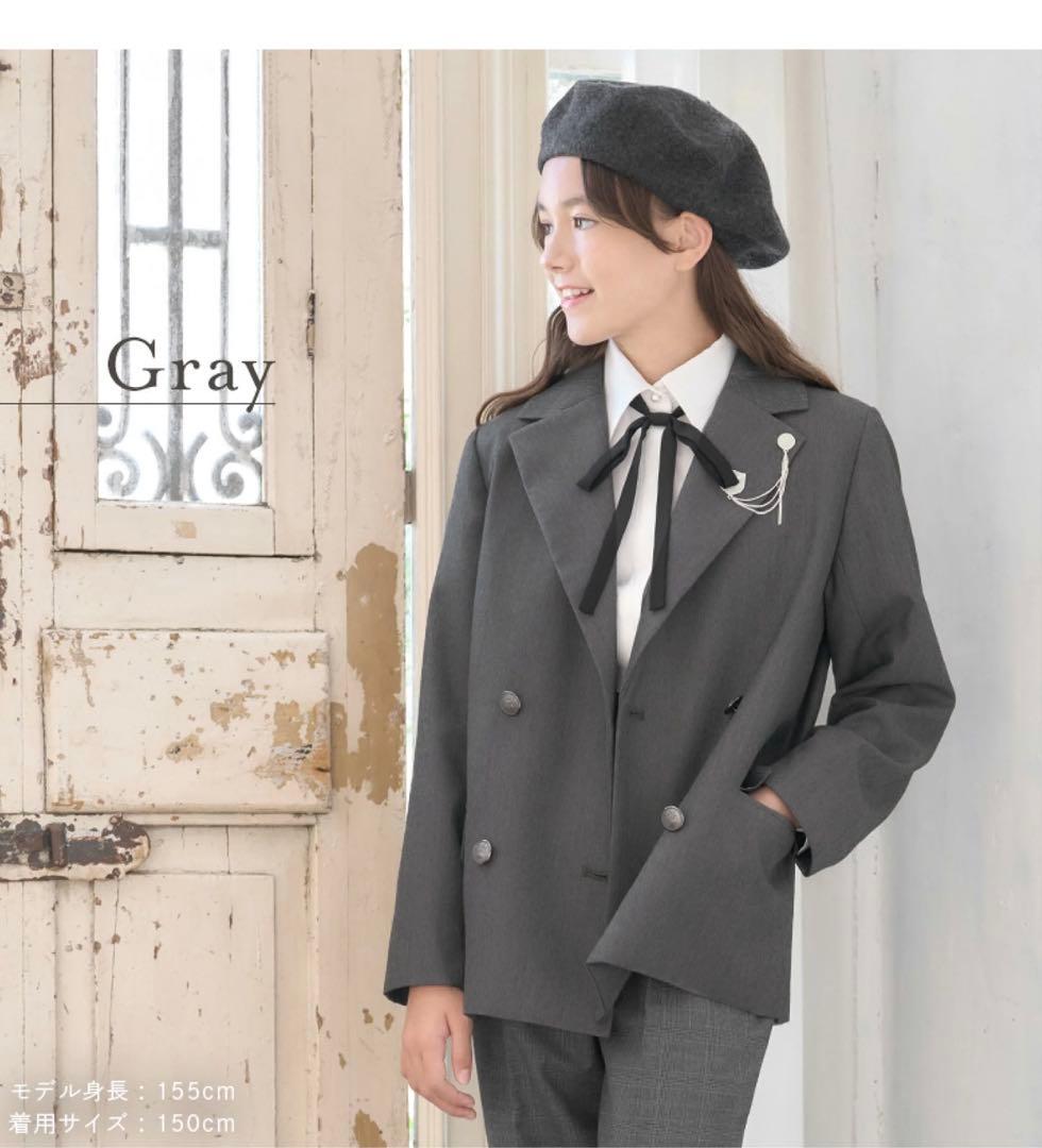 【未使用】アリサナ　パンツスーツ　ブラウス付150