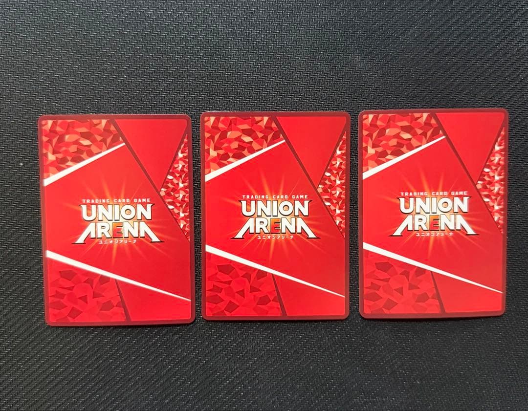 ユニオンアリーナ アークナイツ 赤霄＆影霄 パラレル 3枚セット