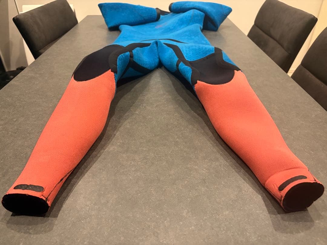 最高級オニール サイコセミドライロングチェストジップ 裏起毛　5mm 3mm