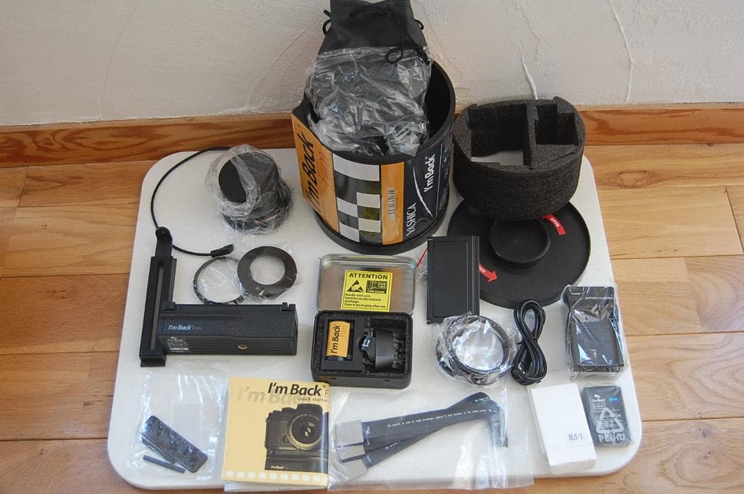 Im back film 数万円分のオプション付 アナログカメラをデジタルに変更