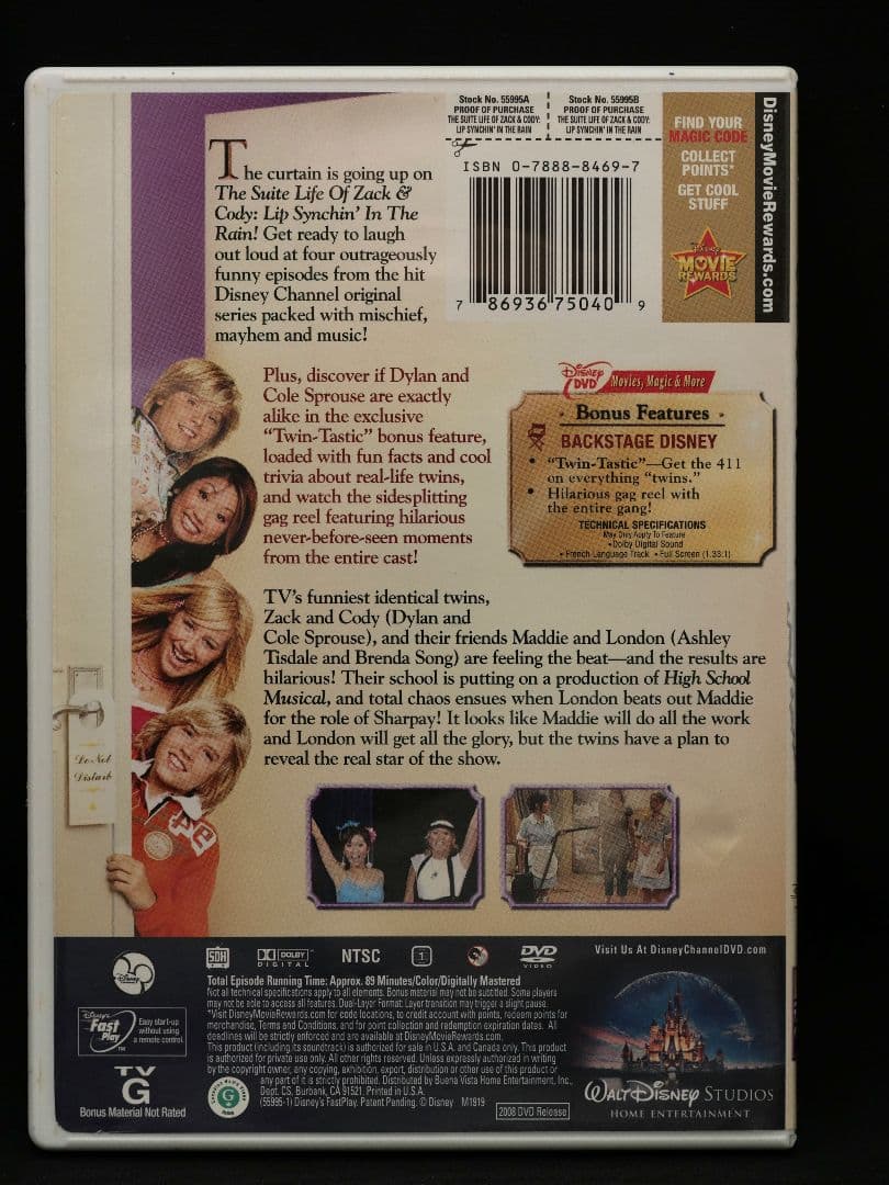 The Suite Life of Zack & Cody　スイートライフDVD