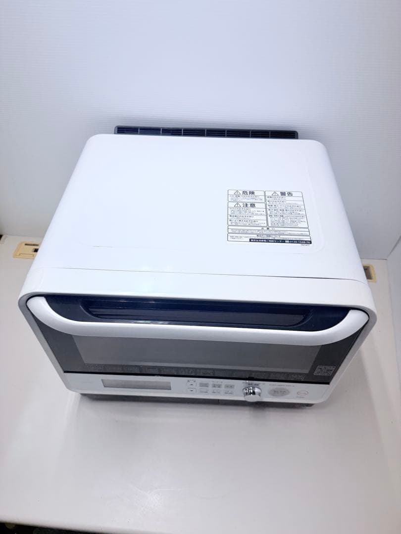 東芝 過熱水蒸気オーブンレンジ ER-RD100（W）動作良好 2017年製