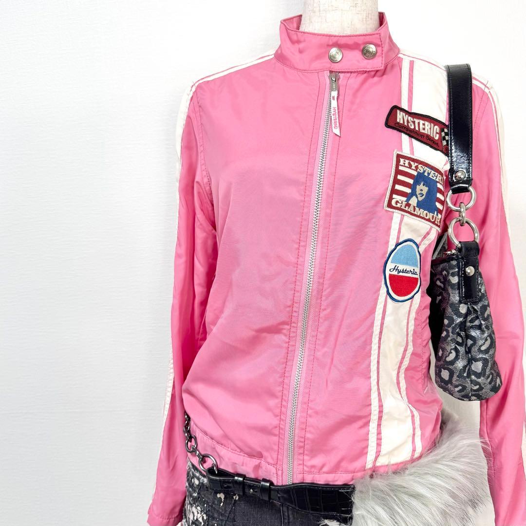 【ramu】00s HYSTERIC GLAMOUR ワッペン ジャケット