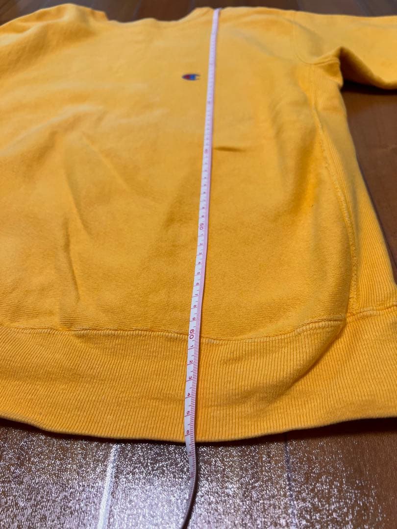 Champion Reverse Weave 90s XL イエロー