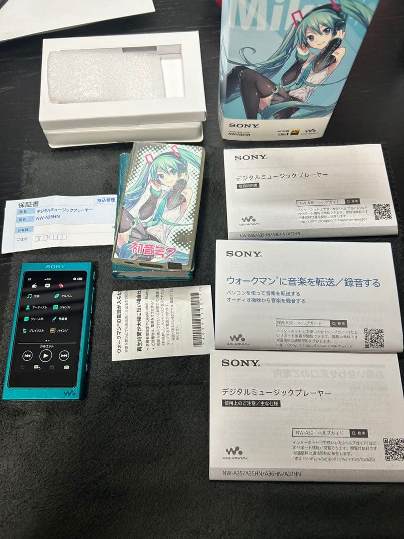 SONY ウォークマン aシリーズ　初音ミクモデル　NW-A35 正規品