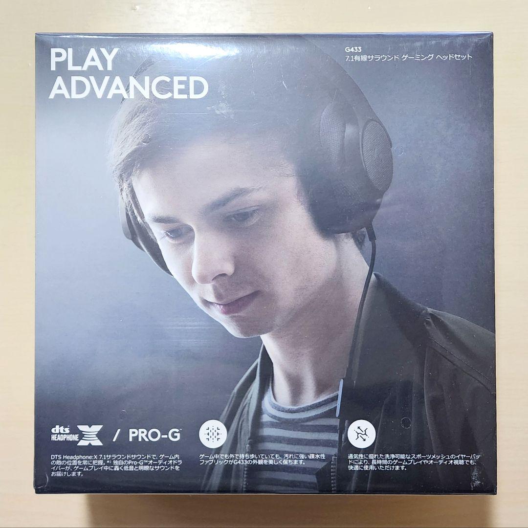 Logicool G ロジクール G ゲーミングヘッドセット G433BK