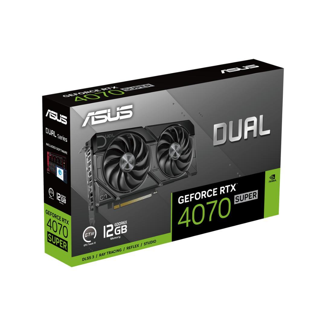 グラフィックボード・グラボ・ビデオカード ASUS Dual GeForce RTX 4070 SUPER