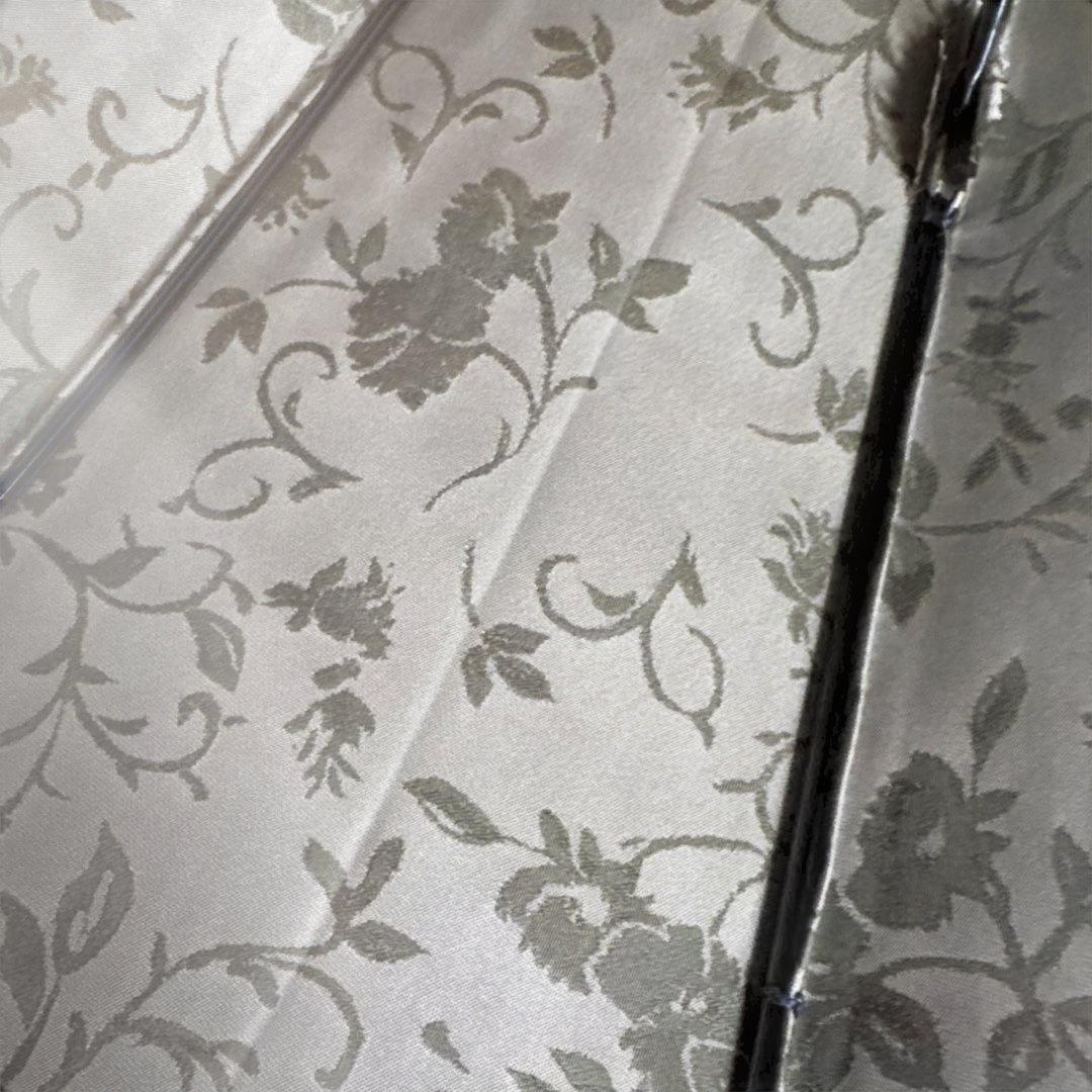 お値下げ　前原光榮商店オリーブグリーン 花柄 長傘