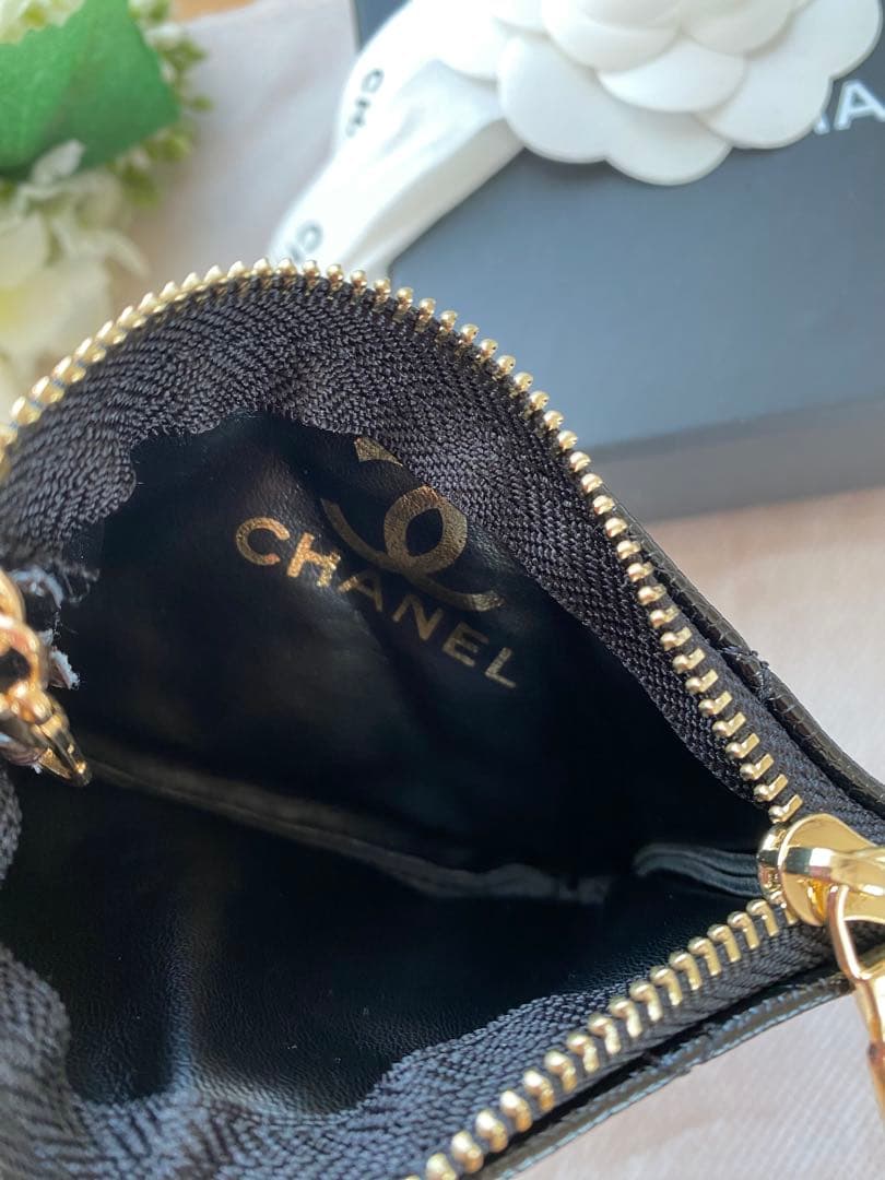 新品未使用✨　シャネル　ケース　小銭入れ　ノベルティ　黒　ブラック