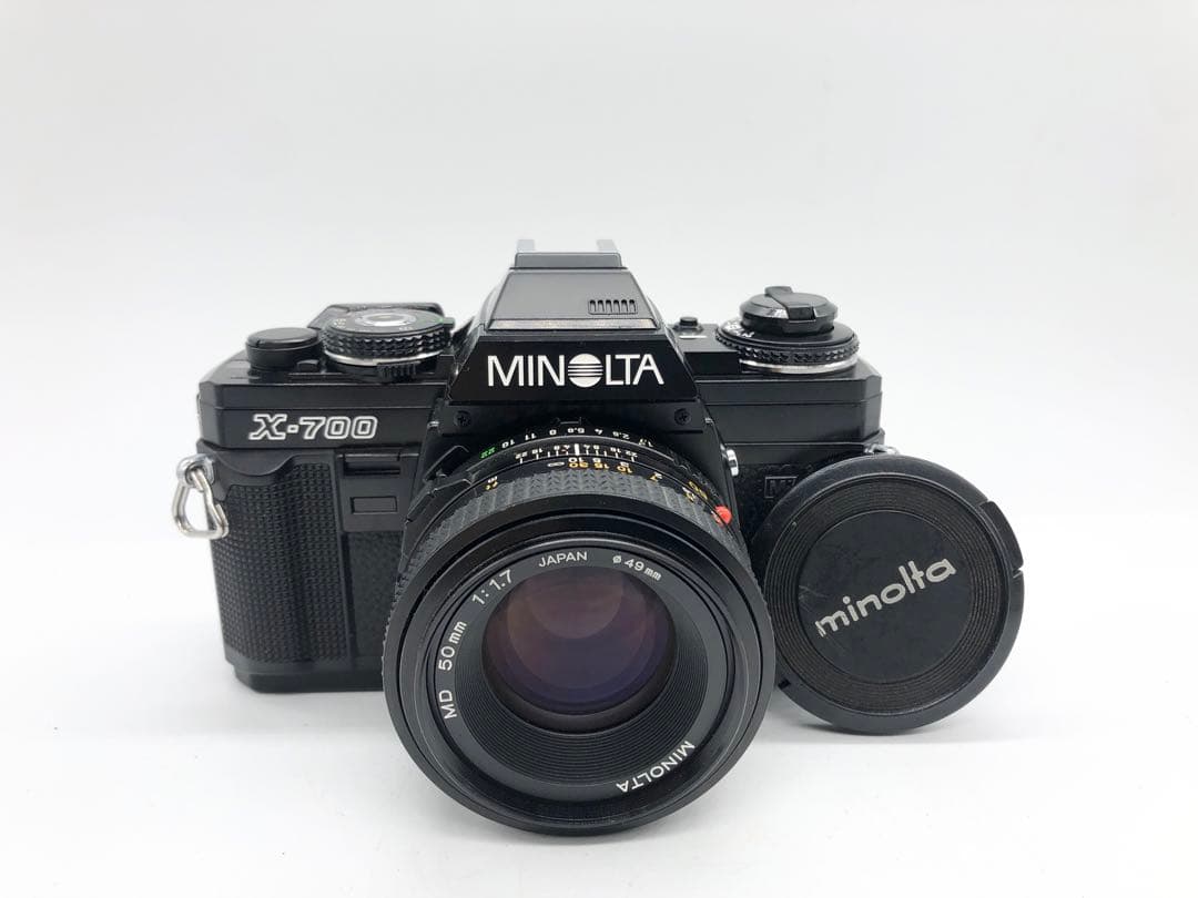 【完動品】MINOLTA X-700 + MD 50mm F1.7 動作確認済