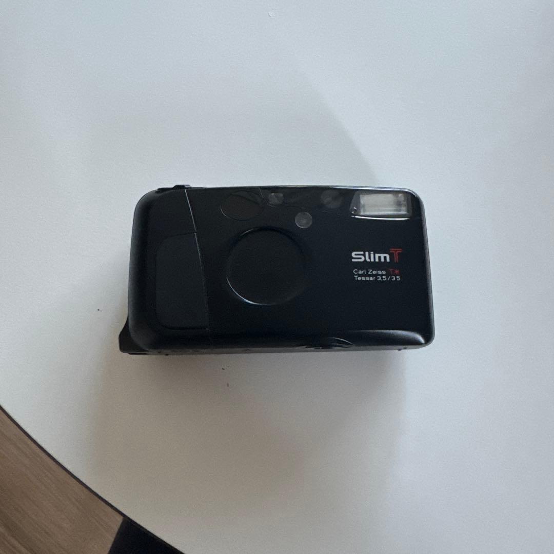【ジャンク品】KYOCERA 京セラ Slim T コンパクトフィルムカメラ