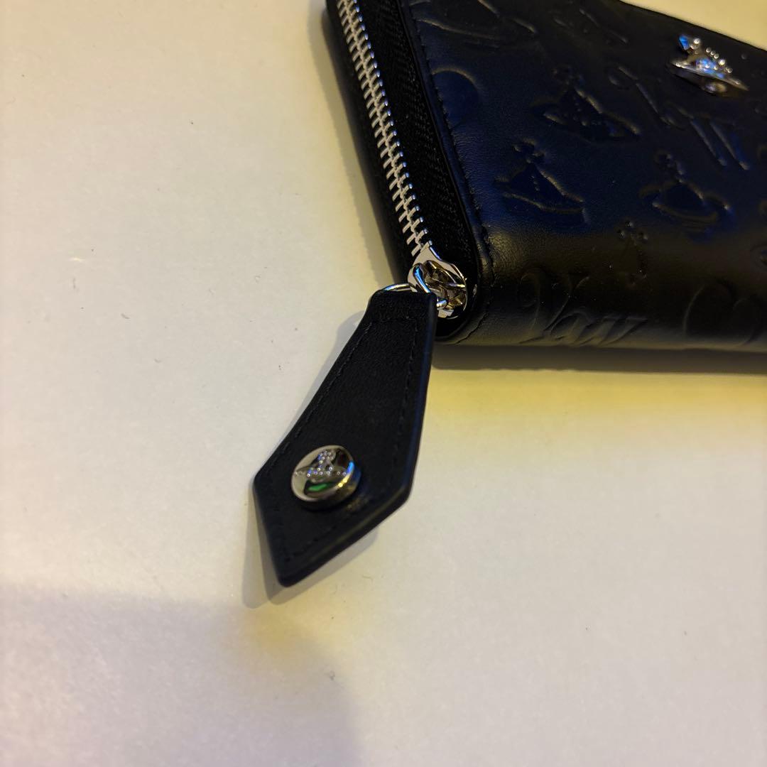 【超美品】Vivienne Westwood 長財布 マット 黒