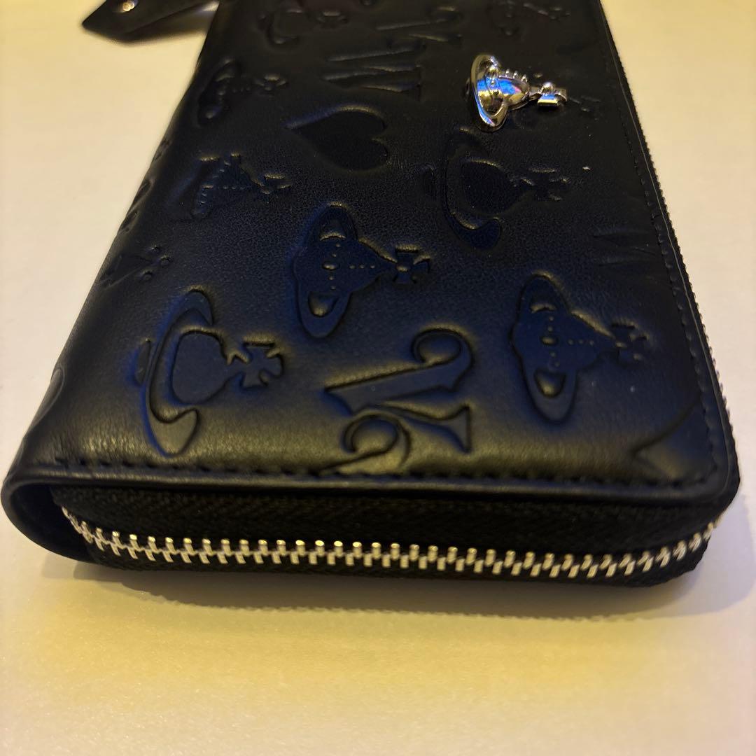 【超美品】Vivienne Westwood 長財布 マット 黒