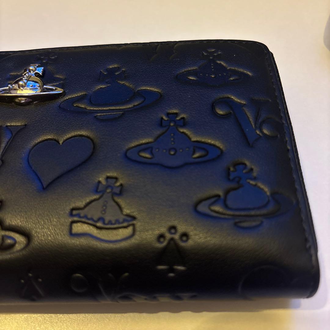 【超美品】Vivienne Westwood 長財布 マット 黒