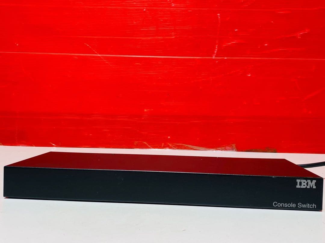 IBM Console Switch 黒 動作確認済み