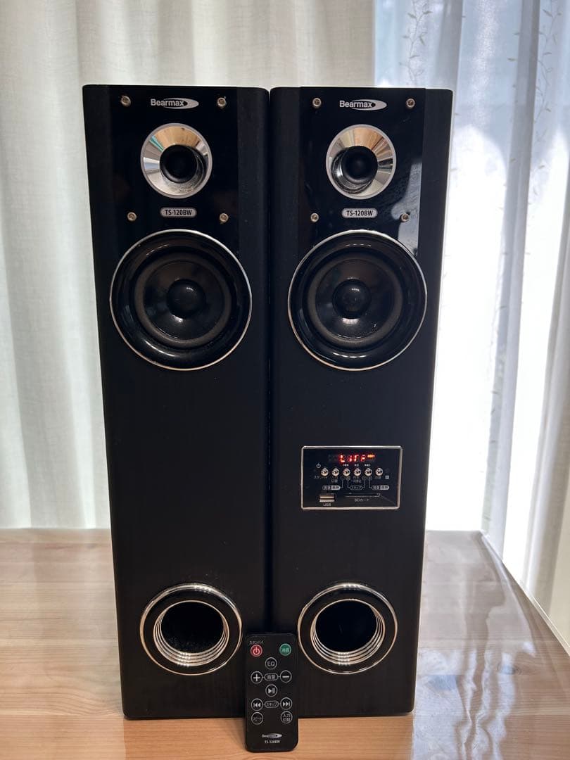 アンプ内蔵　タワースピーカー