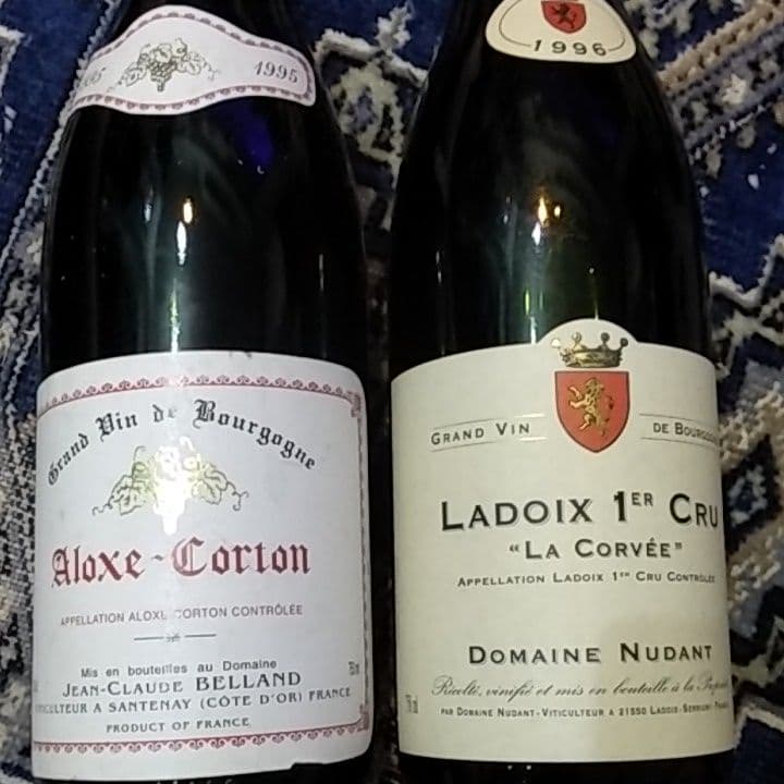 アロースコルトン1995,ラドワプルミエクリュ1996