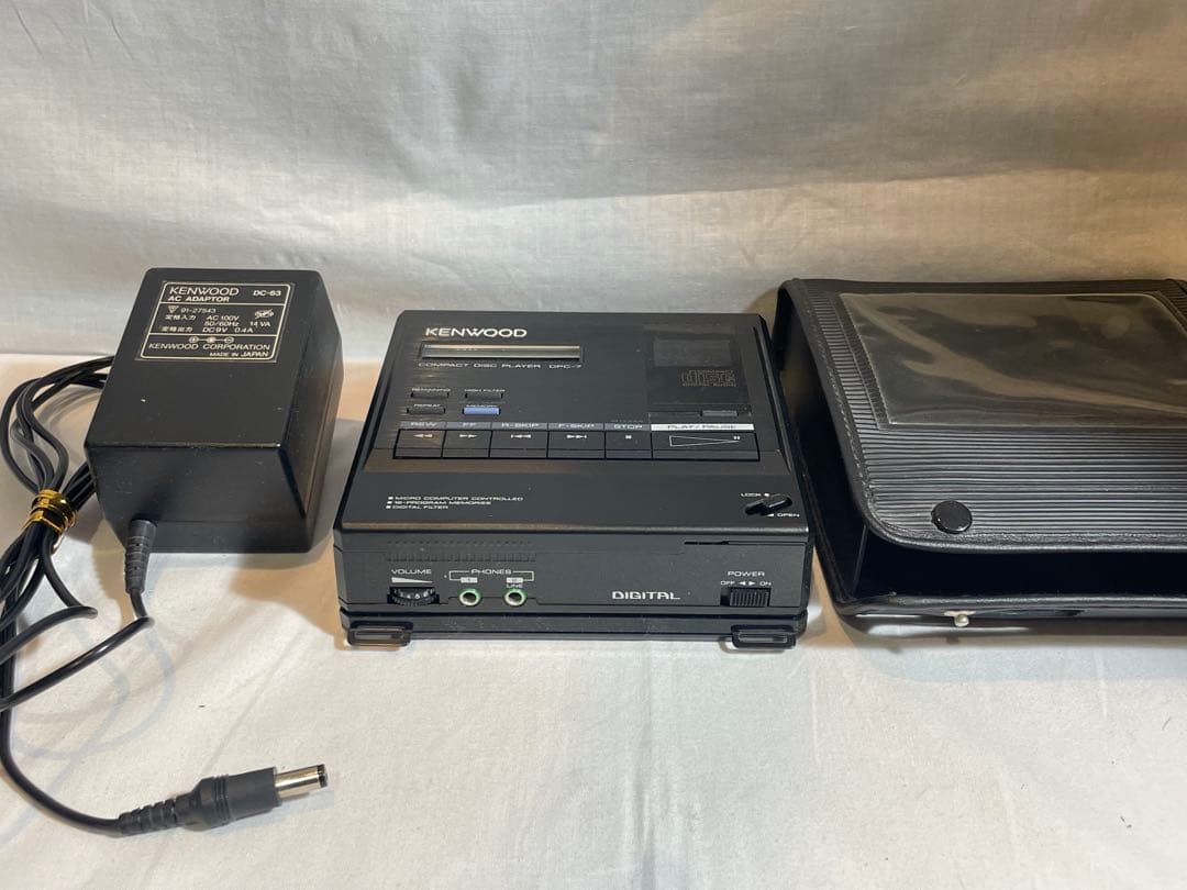 【ジャンク品】 KENWOOD DPC-7 CDプレーヤー