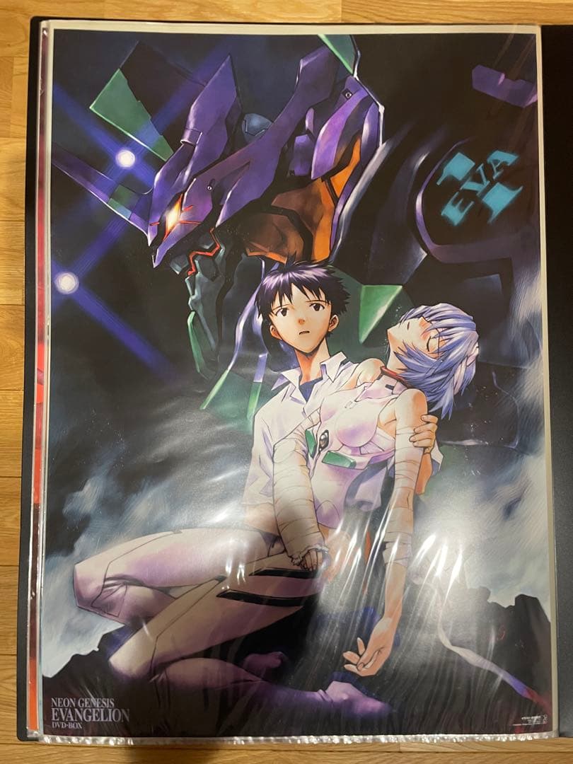 【B2ポスター】 新世紀エヴァンゲリオン　DVD BOX購入特典